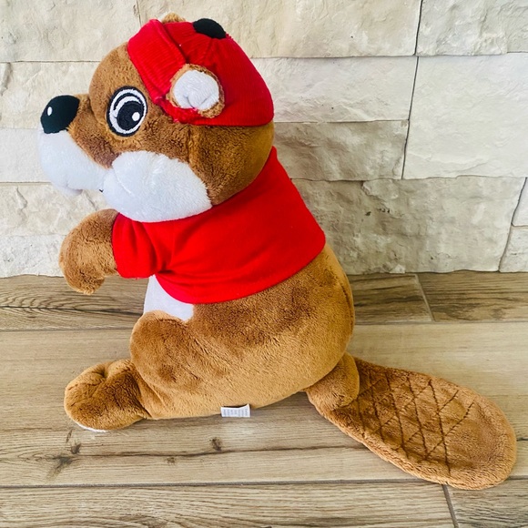 Buc-ee's Gas Station Promo Beaver Plush Stuffed Animal 10 in. JAAG Preowned EUC - Picture 7 of 9